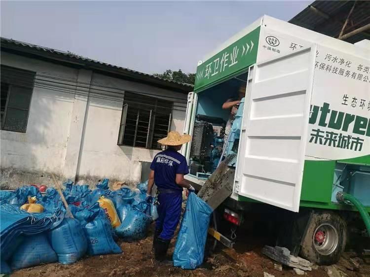 博湖工业污泥压干处理